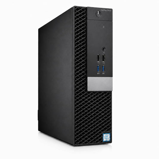 Desktop PC Core i7 6th Gen, 16GB DDR3 RAM, 512GB SSD | 5G WiFi 6, Bluetooth 5.4, HD Graphics 530, Windows 11 Pro, 2-Year Warranty