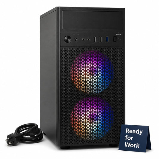 Core i7 Desktop Computer PC | Core i7-4770 3.40Ghz| 16GB RAM | 512GB SSD | 5G WiFi & Bluetooth | HDMI, VGA, Ethernet | USB 3.0 | Windows 11 Pro & Office 24 Installed | 2 Year On-Site Warranty